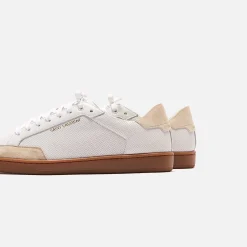 Cheap Saint Laurent Sl10 Low Top Sneaker White / Cream