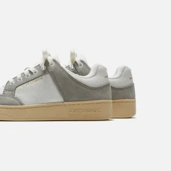 Best Sale Saint Laurent Sl61 Low Top Sneakers Blanc Optique / Paris Roof