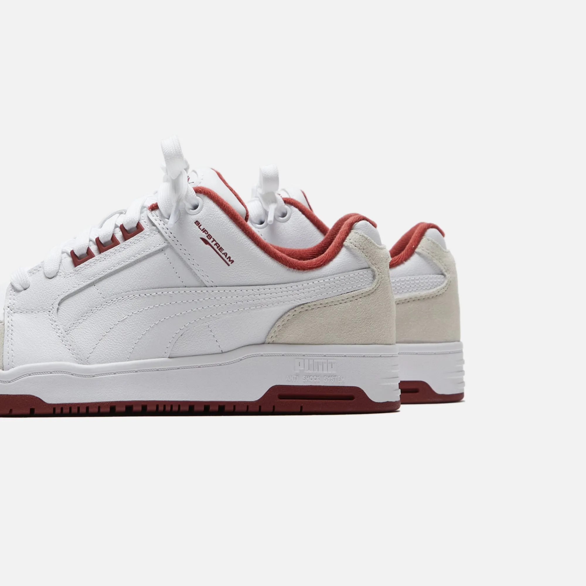 Hot Puma Slipstream Lo Retro Puma White / Intense Red