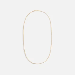 Sale Tom Wood Snake Chain Slim Gold 925 Sterling Silver And 9K Gold Silver / Gold