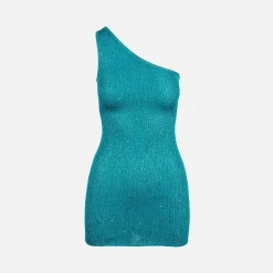 Shop Asta Resort Sofia Dress Saphire Sequin