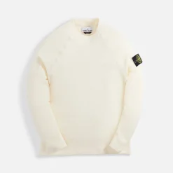 Sale Stone Island Soft Cotton Gauzed Effect Sweater Natural