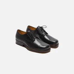 Clearance Lemaire Square Derby Black