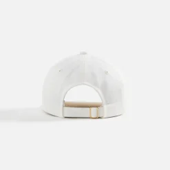 Cheap Casablanca Stacked Logo Embroidered Cap White