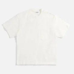 Online Auralee Stand-Up Tee White