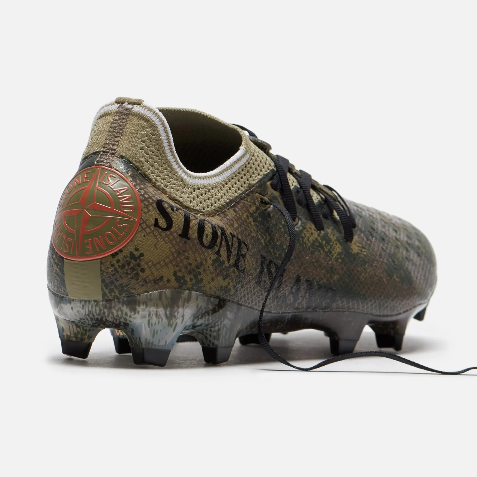 Shop New Balance Stone Island Furon V7 Hero Shot Aloe / Gray Green / Slate Black