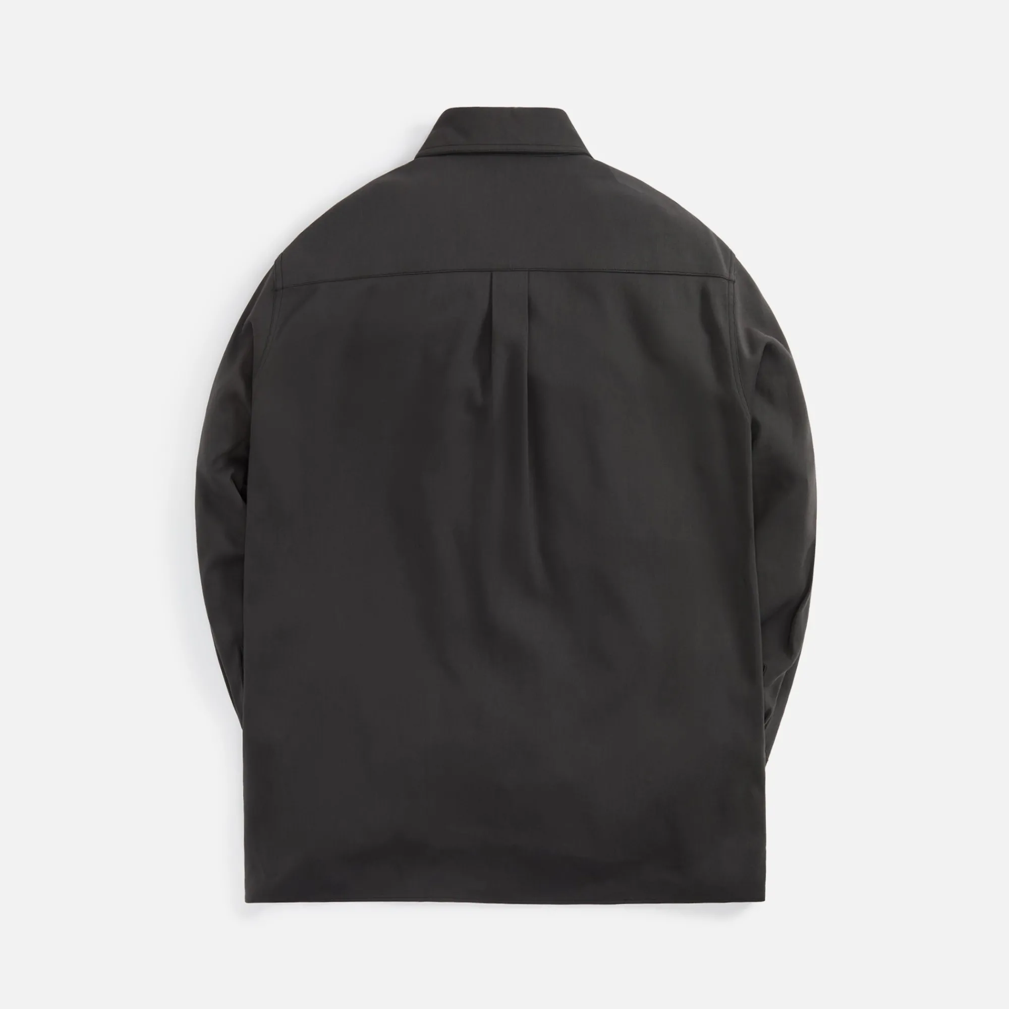 Discount Lemaire Straight Collar Shirt Ash Black