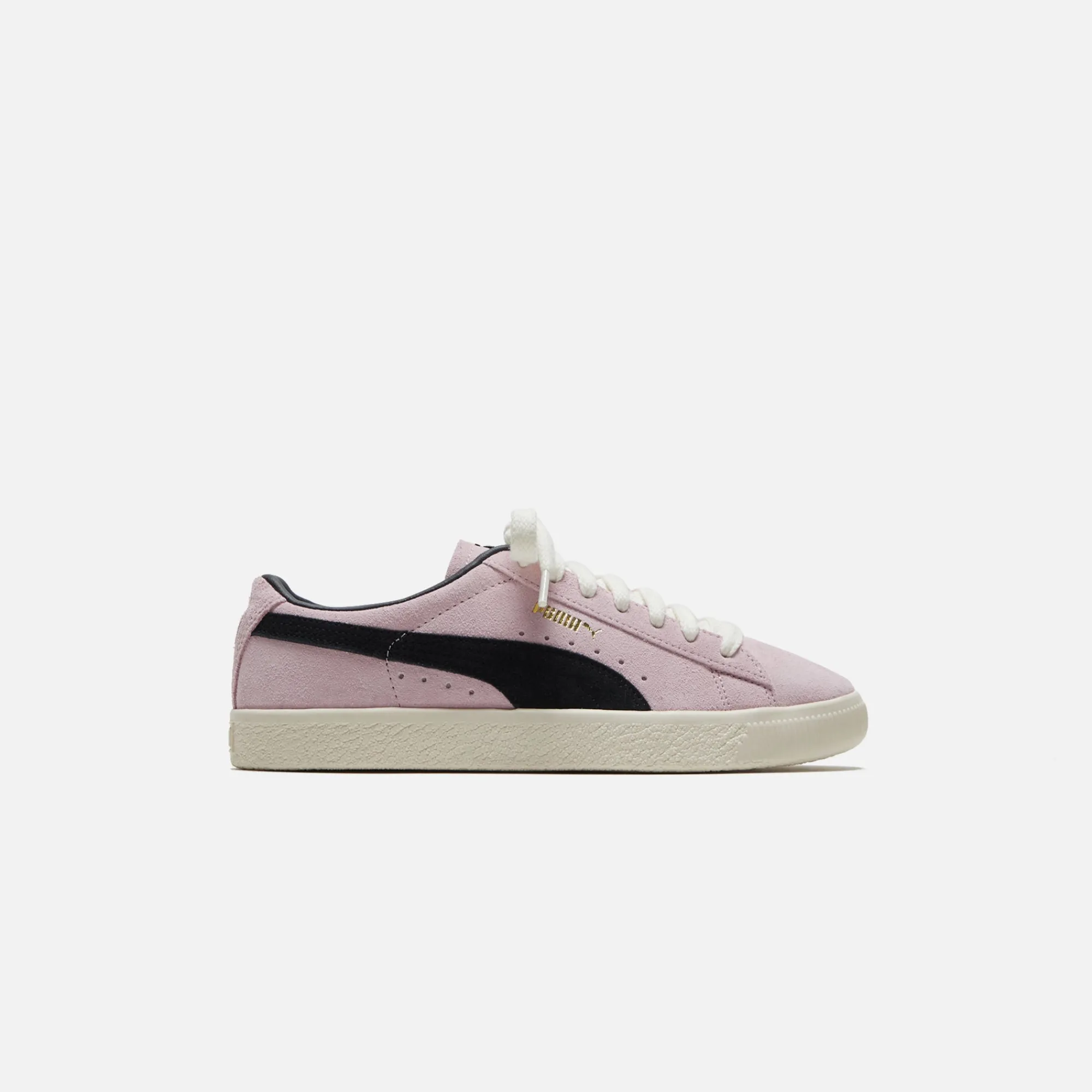 New Puma Suede Vintage Pearl Pink / Puma Black / Frosted Ivory