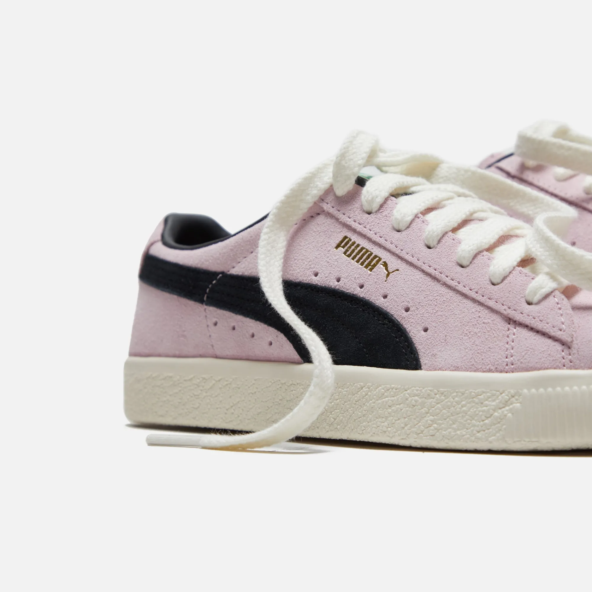 New Puma Suede Vintage Pearl Pink / Puma Black / Frosted Ivory