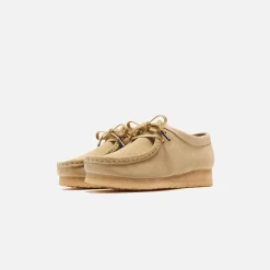 Flash Sale Clarks Suede Wallabee Maple