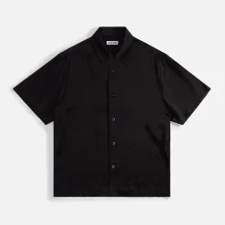Shop Jil Sander Sustainable Fluid Viscose Black