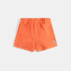 Fashion Moncler Sweat Bottom Short Orange