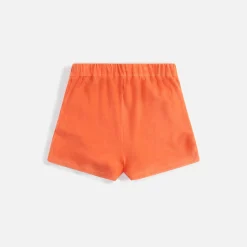 Fashion Moncler Sweat Bottom Short Orange