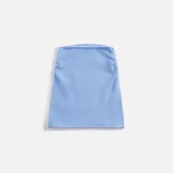 Best Sale Danielle Guizio Sweet Knit Mini Skirt Powder Blue