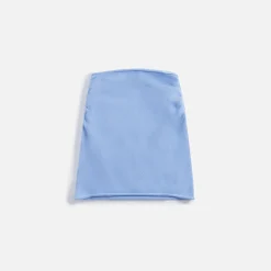 Best Sale Danielle Guizio Sweet Knit Mini Skirt Powder Blue