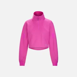 New Arc'teryx System_A Wmns Lera Half Zip Sweatshirt Ultra Violet
