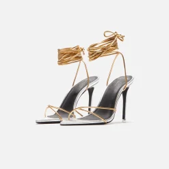 Store Black Suede Studio Talia Silver / Gold