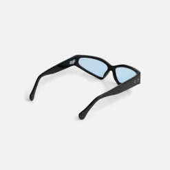 New Port Tanger Talid Black Acetate / Rif Blue Lens