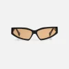 Best Sale Port Tanger Talid Black Acetate / Amber Lens