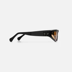 Best Sale Port Tanger Talid Black Acetate / Amber Lens