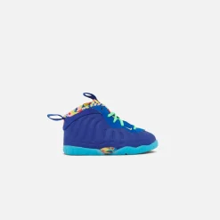 Online Nike Td Little Posite One Asw Deep Royal Blue / Opti Yellow / Game Royal / Pink Glow