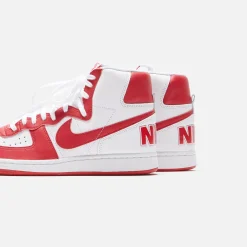 New Nike Terminator High Nm5 White / University Red