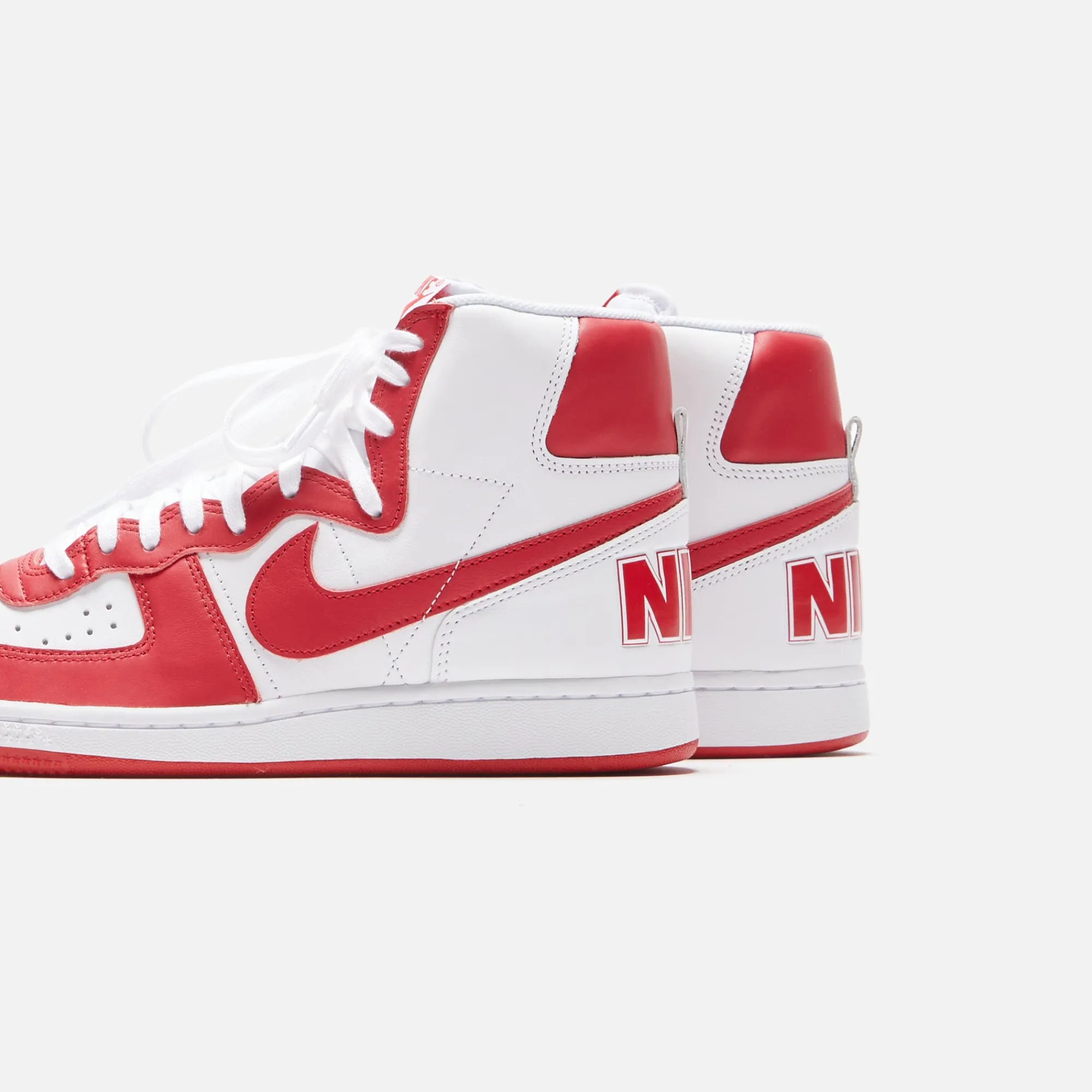 New Nike Terminator High Nm5 White / University Red
