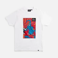 Flash Sale by Parra The Attic Trip Tee White