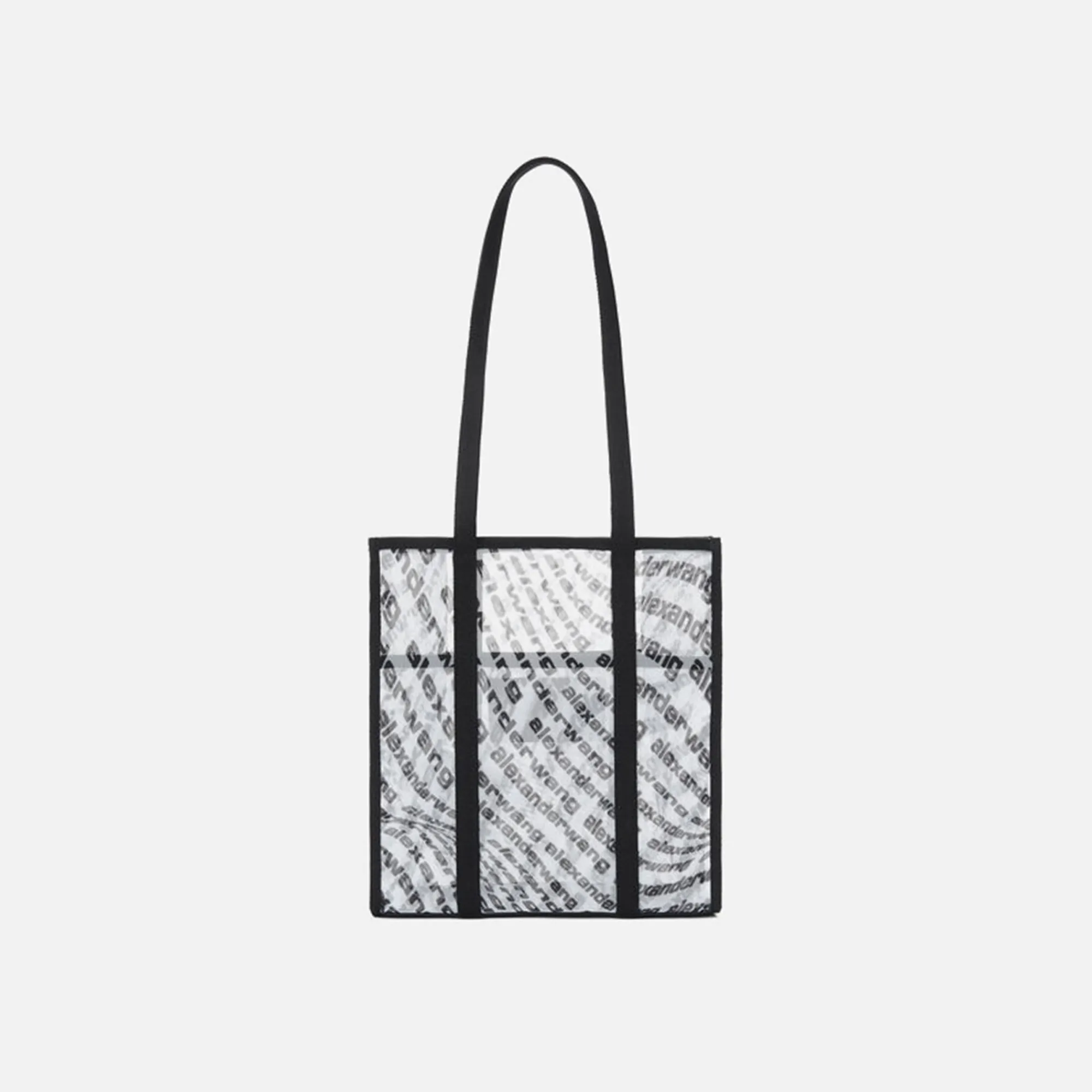 Shop Alexander Wang The Freeze Small Tote White / Black