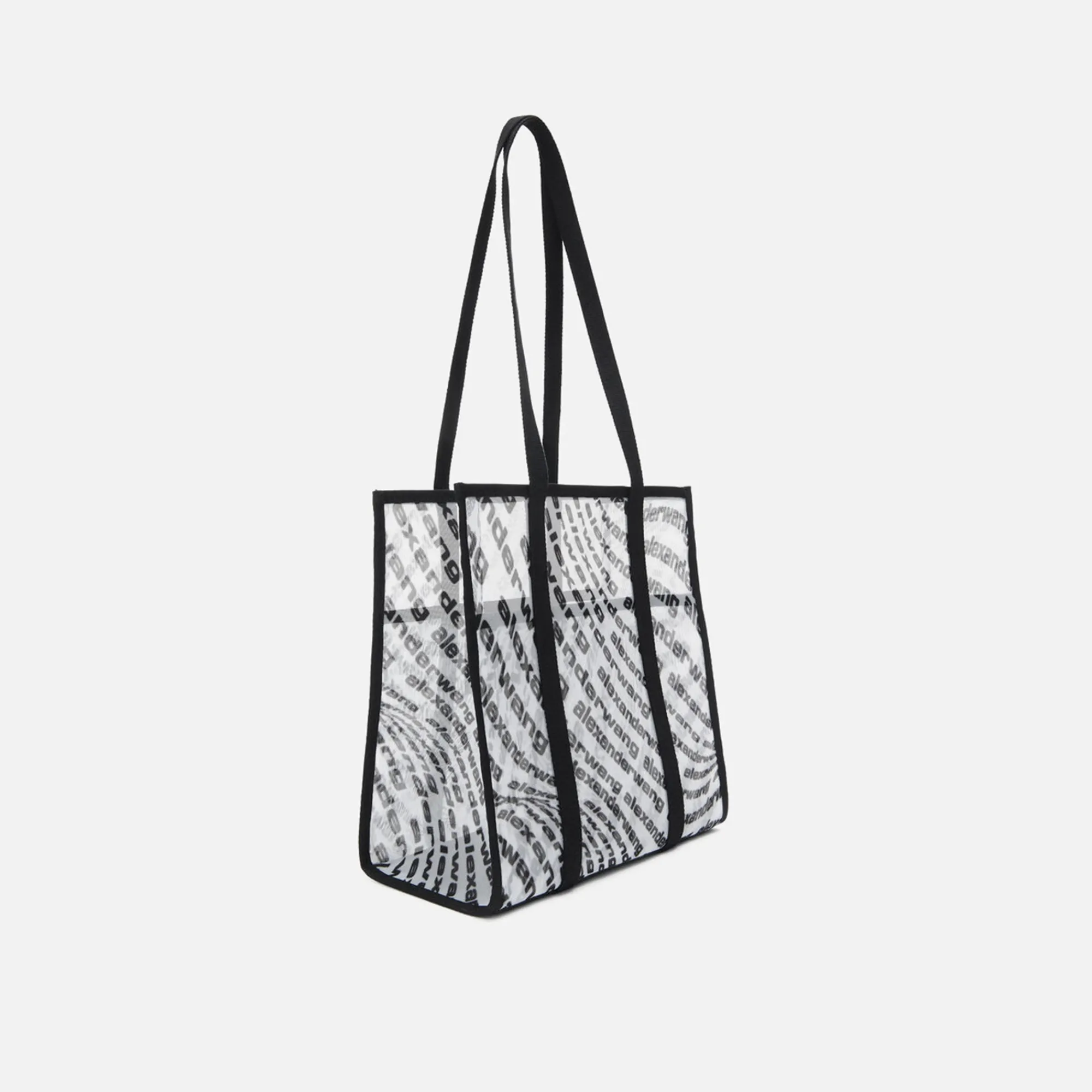 Shop Alexander Wang The Freeze Small Tote White / Black