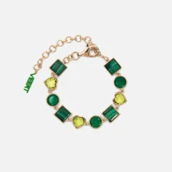 Flash Sale VEERT The Green Shape Bracelet Yellow Gold