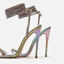 Outlet Femme LA The London Lace-Up Mermaid Pearl