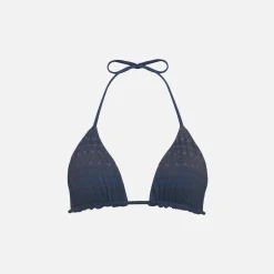Best Sale Frankies Bikinis Tia Top Indigo Dusk
