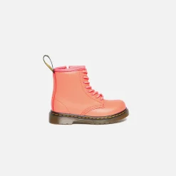 Discount Dr. Martens Toddler 1460 Coral Pink Romario