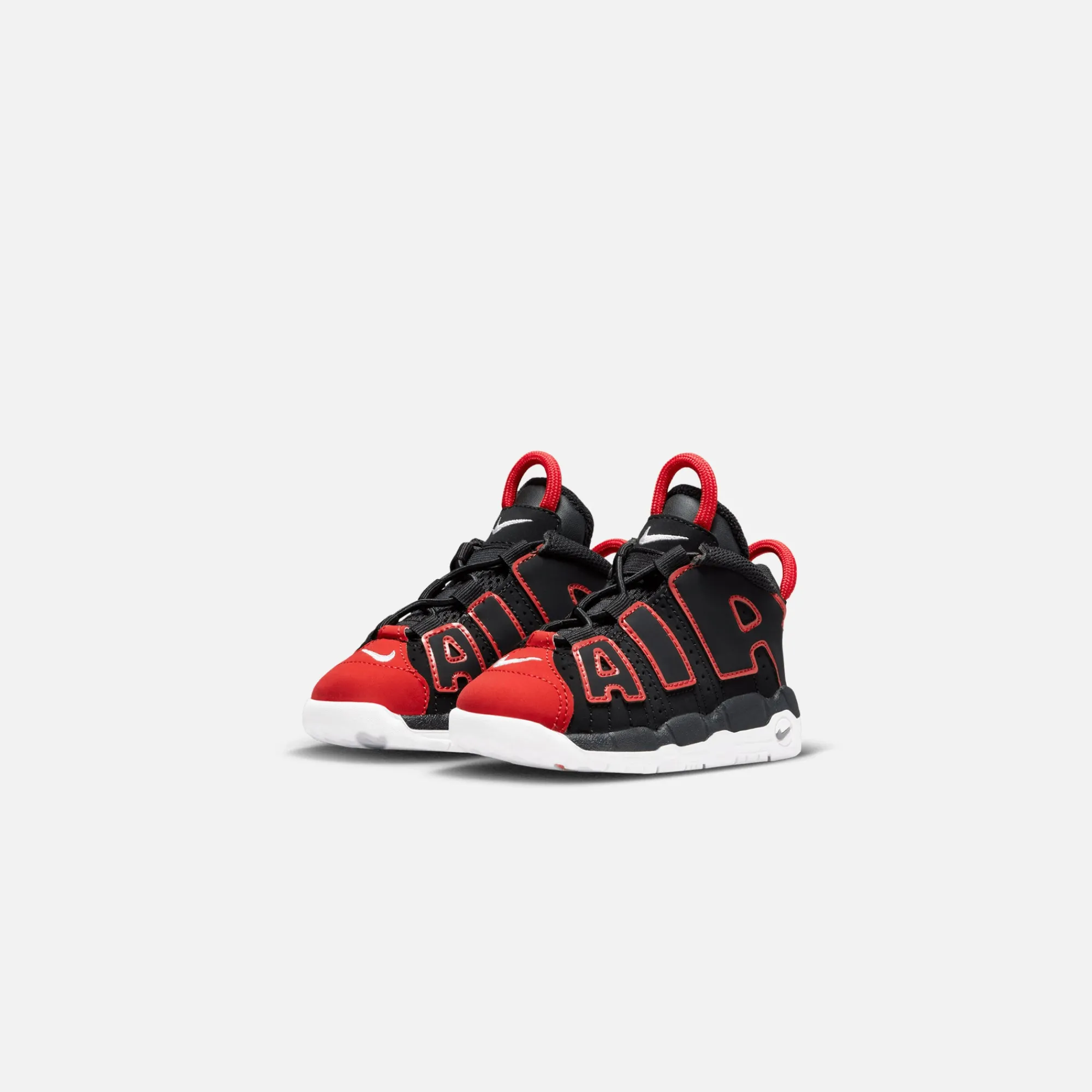 Clearance Nike Toddler Air More Uptempo `96 Black / White / University Red