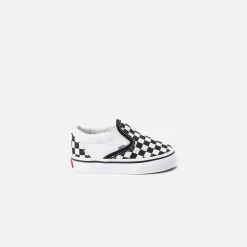 Store Vans Toddler Classic Slip-On Checkerboard Black / True White