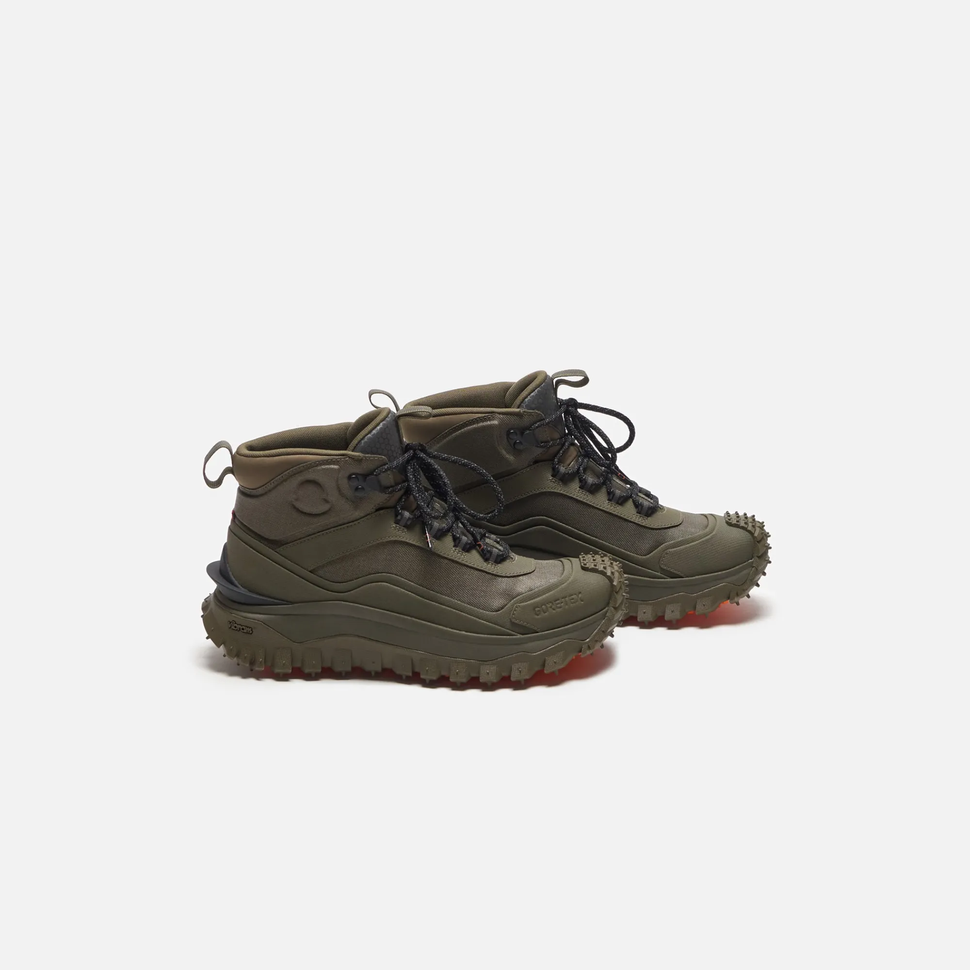Discount Moncler Trailgrip High Gtx High Top Sneakers Military
