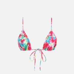 Discount Heavy Manners Triangle Front Tie Top Miss Bonaire