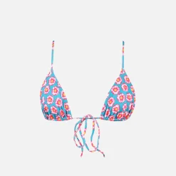 Store Heavy Manners Triangle Front Tie Top Miss Martinique