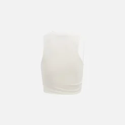 Flash Sale Hyein Seo Twisted Crop Top Ivory