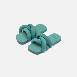 Hot Yume Yume Tyre Slide Teal Suede