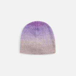 Store ERL Unisex Gradient Beanie Knit Purple