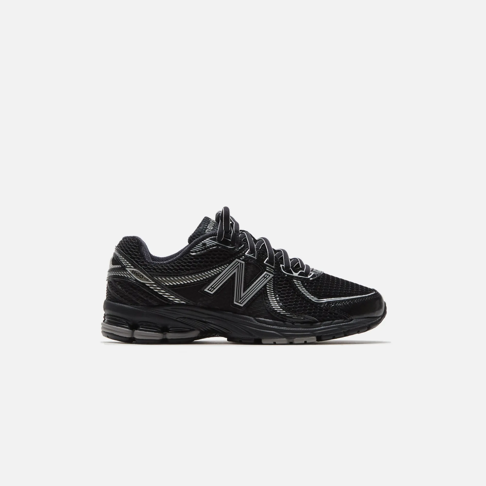 Flash Sale New Balance 860V2 Black / Silver Metallic