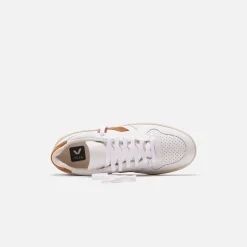 Flash Sale Veja V10 Extra Leather White / Camel