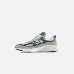 New New Balance 990V6 Made In Usa Dark Grey / Grey / Blue