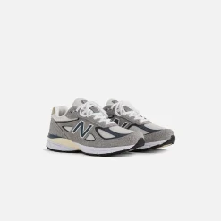 Hot New Balance 990V4 Made In Usa Dark Grey / Grey / Blue
