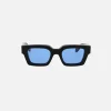 Cheap Off-White Virgil Sunglasses Black / Blue