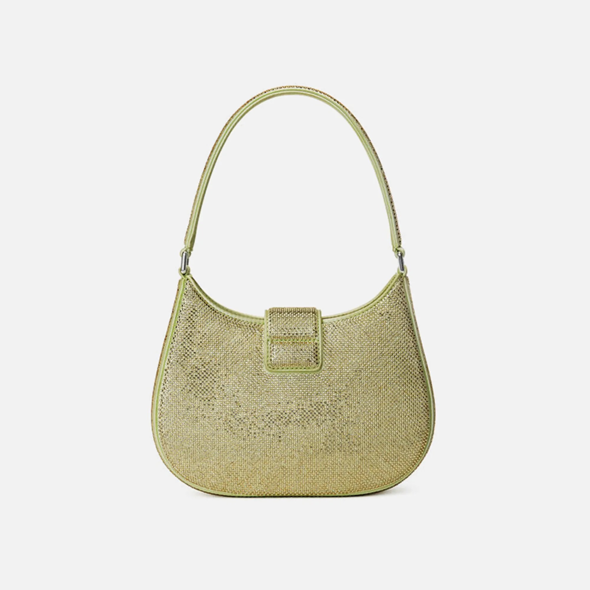 New Alexander Wang W Legacy Small Hobo Lemon Drop Crystal