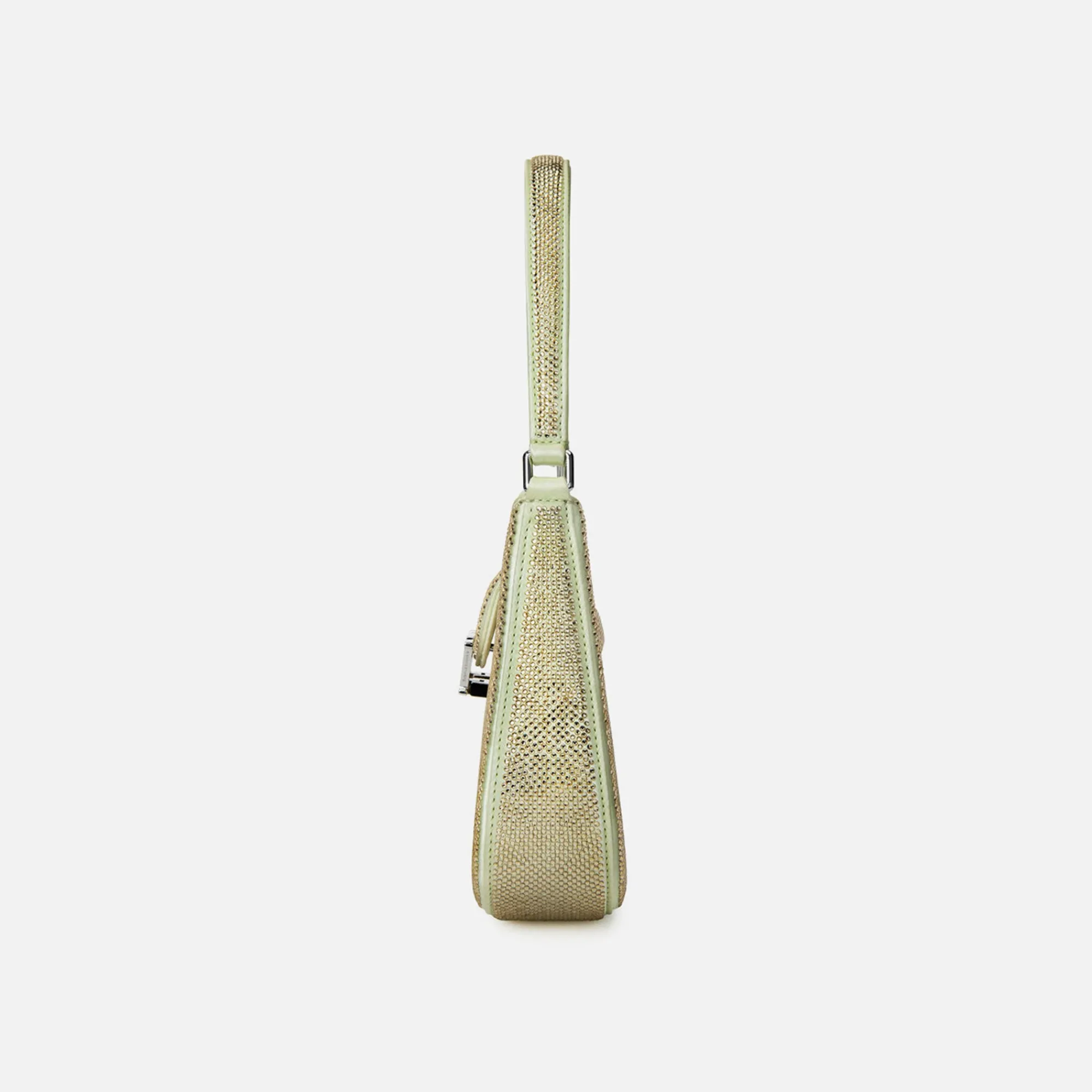 New Alexander Wang W Legacy Small Hobo Lemon Drop Crystal