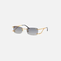 Discount Vintage Frames Wall Street Drill Mount 24Kt Black Gradient